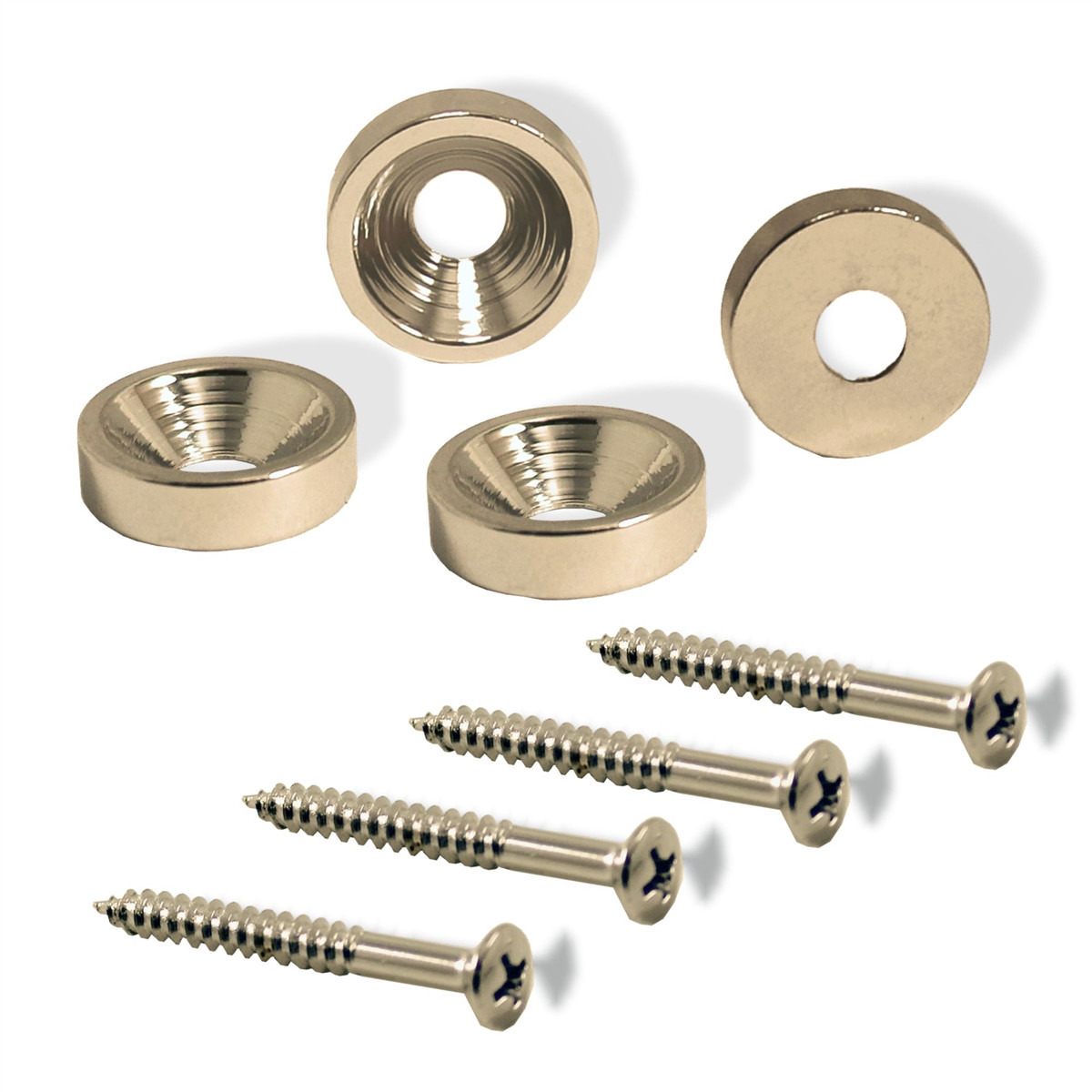 Neck Bushing Gold 15mm Set 0f 4